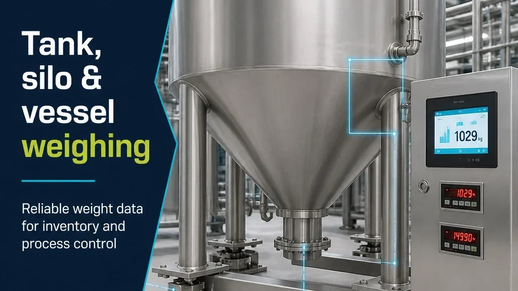 Tank and Silo Weighing: How to Monitor Inventory in Real Time and Cut Waste