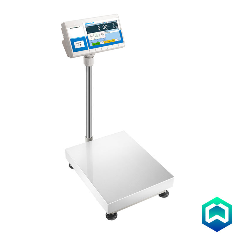 Adam Equipment BTT Touch-Screen Label Printing Scales - Right Facing