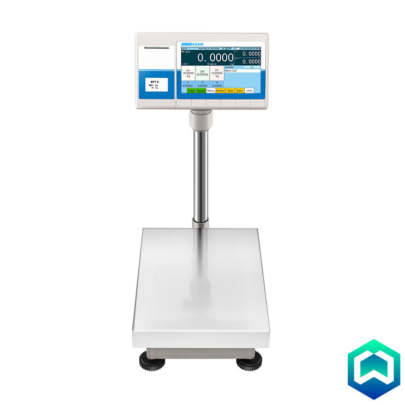 Adam Equipment BTT Touch-Screen Label Printing Scales - Front Facing