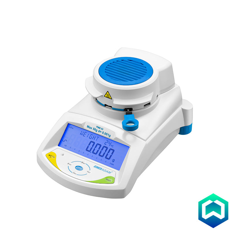 Adam Equipment PMB Moisture Analyser - Left Facing
