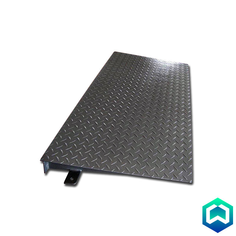 Baxtran - BVS 4 Load Cell Platform Scale - Enamelled Steel Ramp