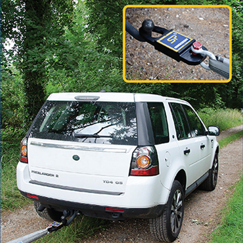 Crosby Straightpoint Towcell Towbar Tension Load Cell - In Use