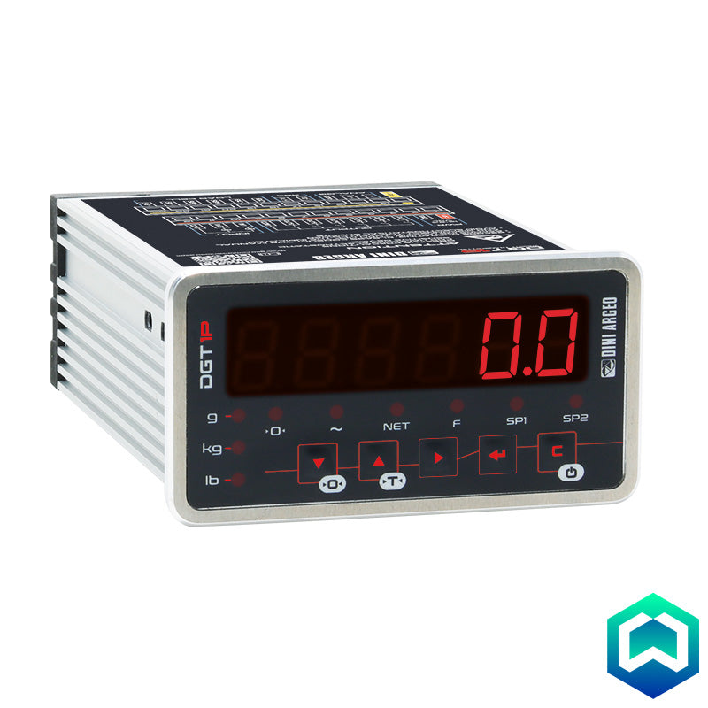 Dini Argeo DGT1P Panel Digital Weight Transmitter - Angle