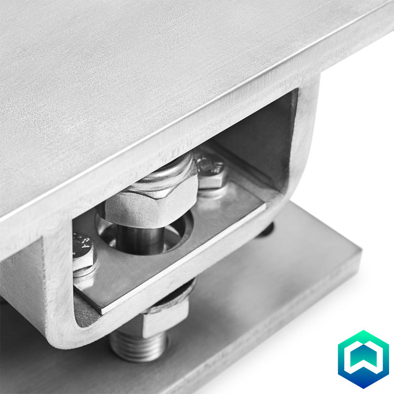 Dini Argeo KCPN Pro Stainless Steel Mounting Kit for CPX/CPA Compression Load Cells - Detail
