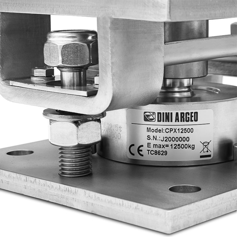 Dini Argeo KCPN Pro Stainless Steel Mounting Kit for CPX/CPA Compression Load Cells - Detail