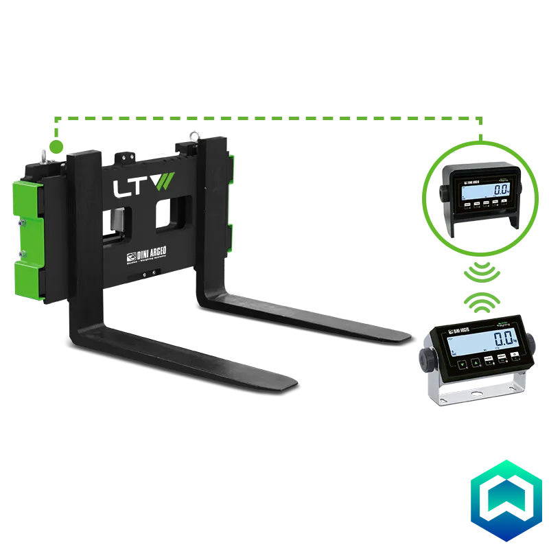 Dini Argeo LTW Compact Weighing Forks - Bluetooth Indicator