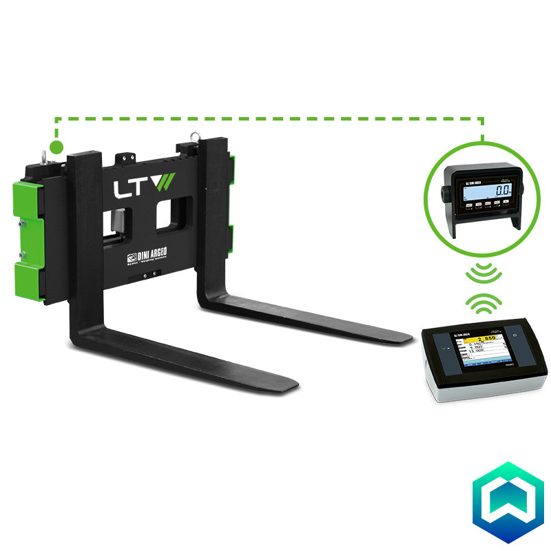Dini Argeo LTW Touch Screen Forklift Weighing System