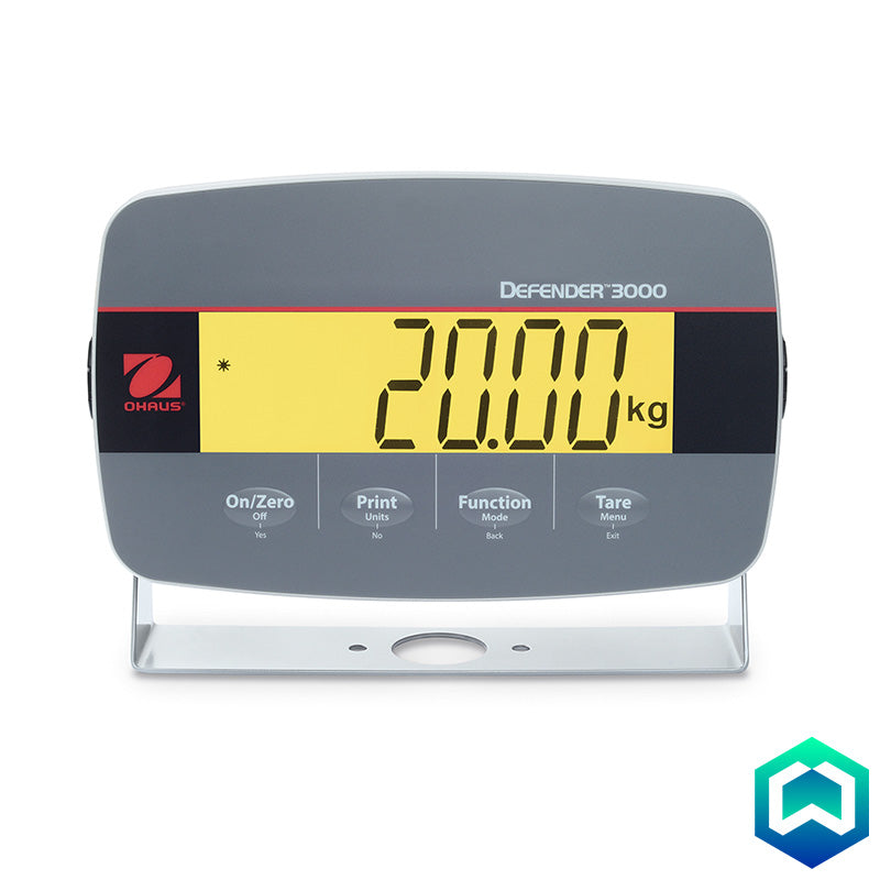 Ohaus - Defender 3000 ABS Column Mount Indicator - Indicator Yellow