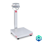 Ohaus - Defender 5000 Stainless Steel Column Mount Bench Scales -Angle