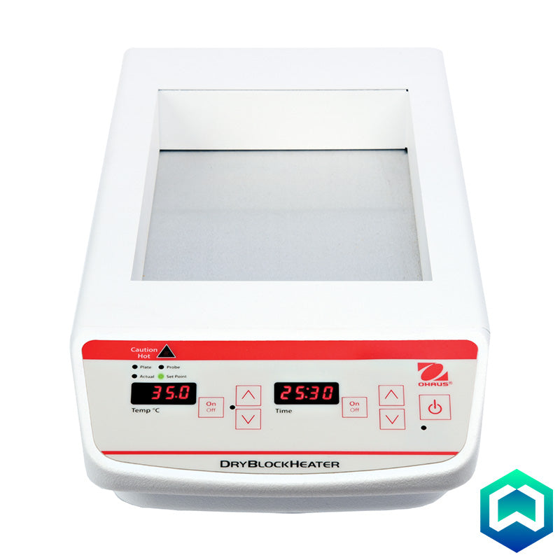 Ohaus - 6 Block Dry Block Heater - Digital Front