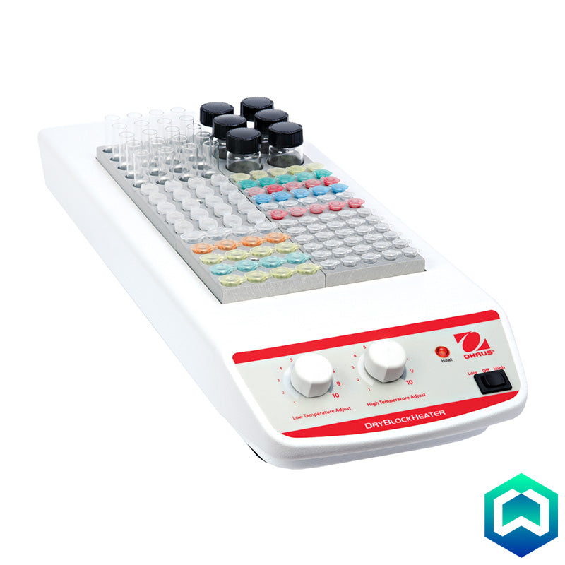 Ohaus - 6 Block Dry Block Heater - Analog Angle