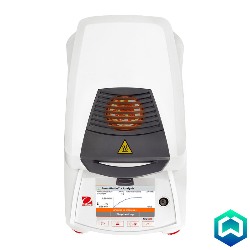 Ohaus - MB120 Moisture Analyser - Top
