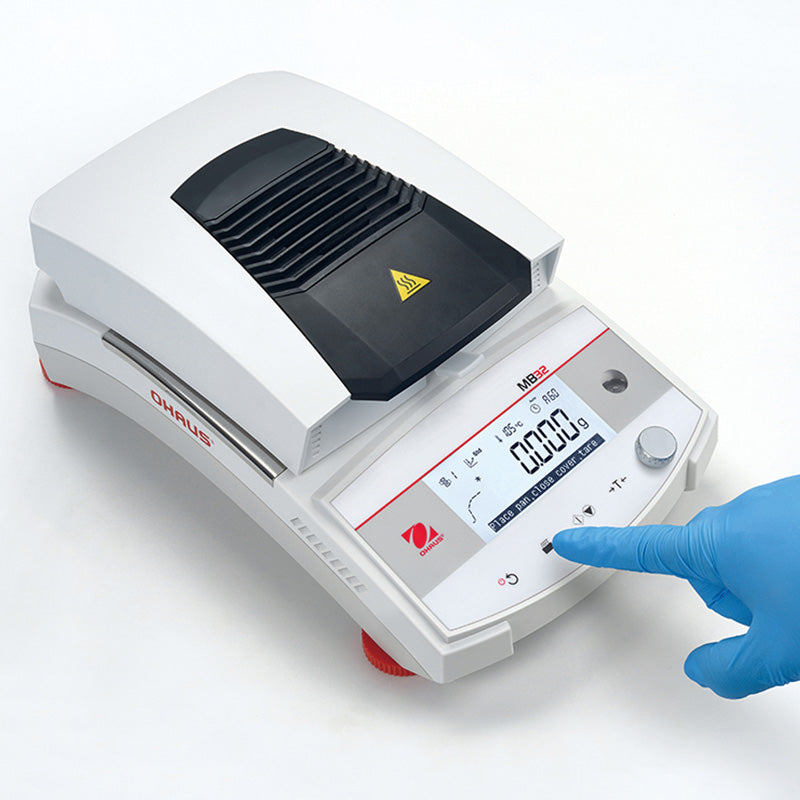 Ohaus - MB32 Moisture Analyser - Display