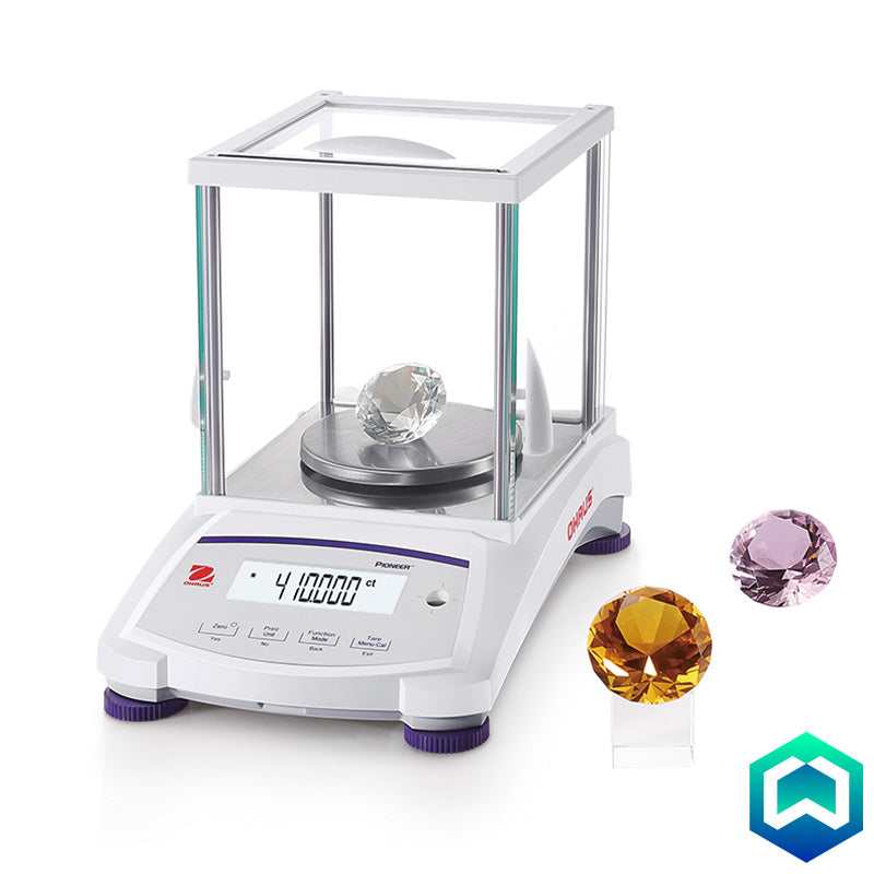 Ohaus -PJX Carat Jewellery Balance - Action