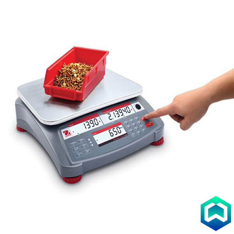 Ohaus - Ranger Count 4000 Bench Scales - Action
