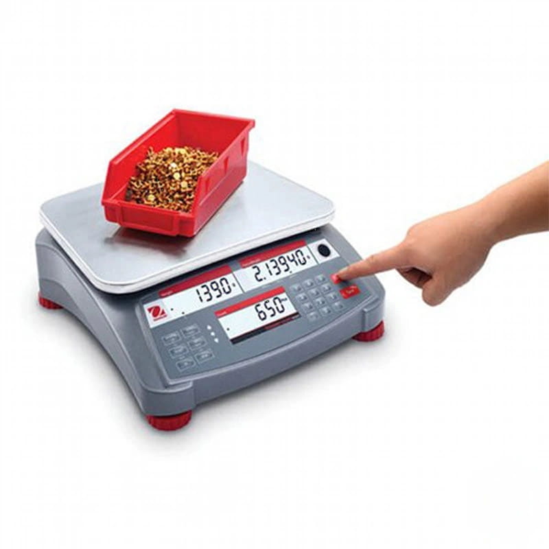 Ohaus - Ranger Count 4000 Bench Scales - Action