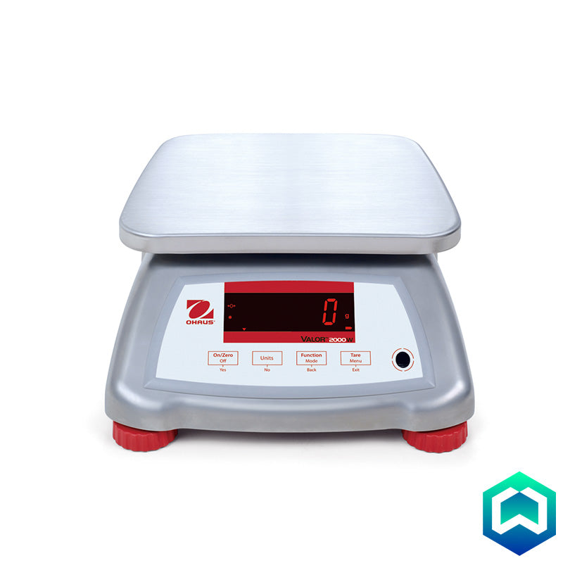Ohaus - Valor 2000 Stainless Steel Bench Scales - Front