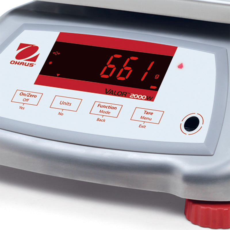 Ohaus - Valor 2000 Stainless Steel Bench Scales - Detail