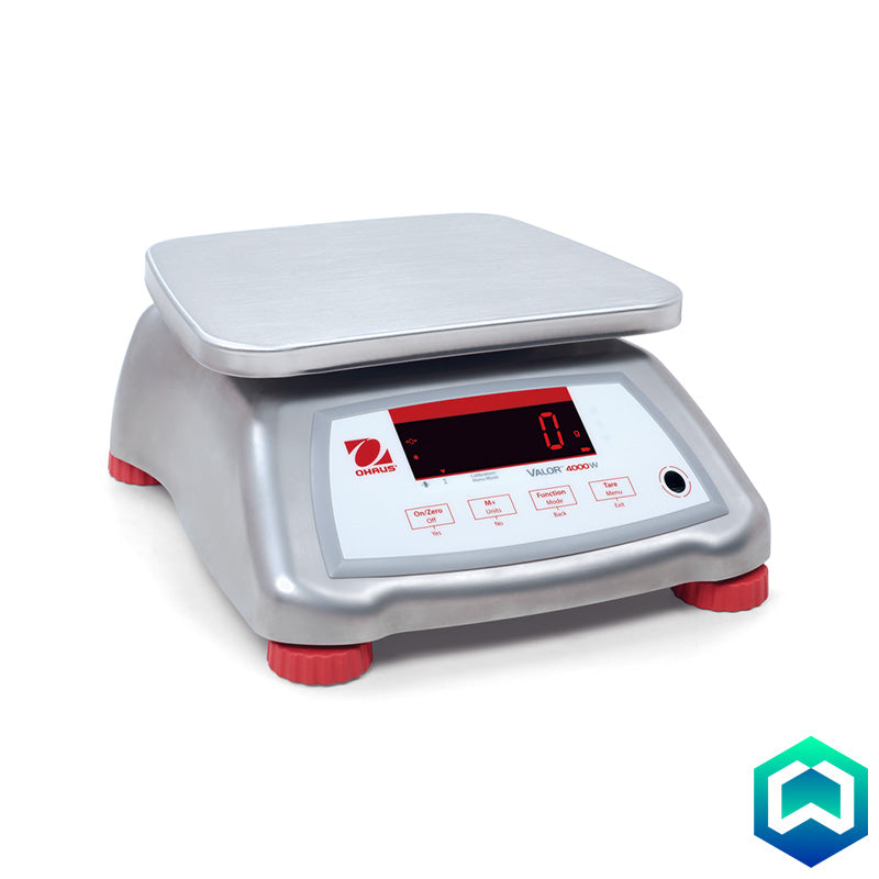 Ohaus - Valor 4000 Stainless Steel Bench Scales - Angle