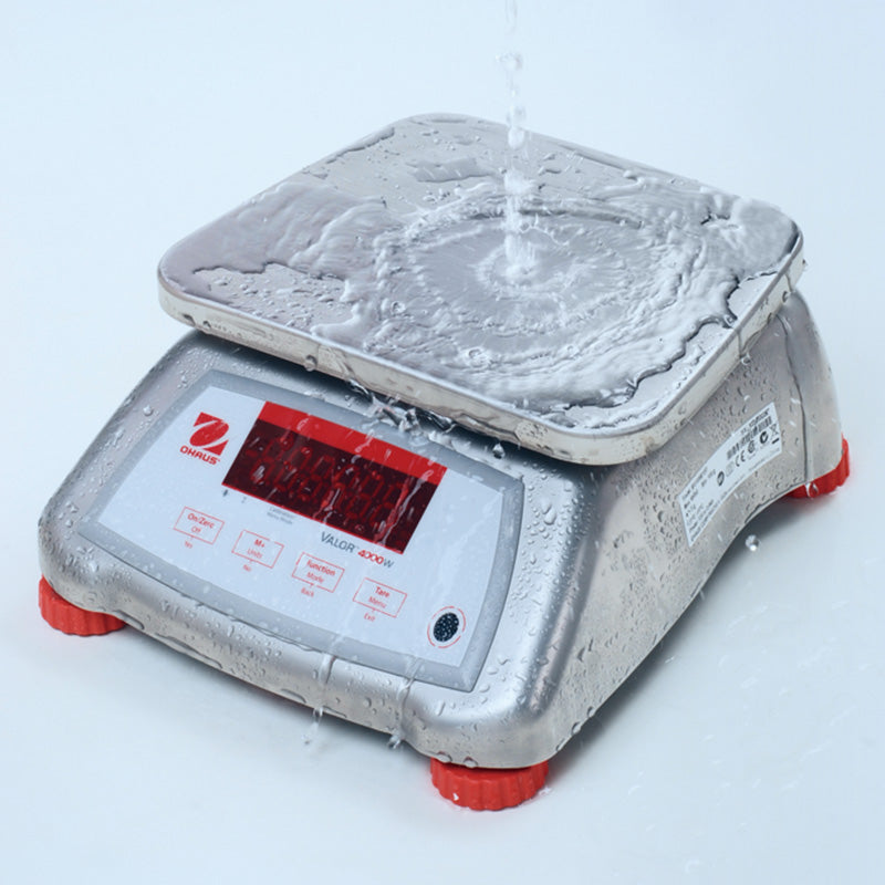 Ohaus - Valor 4000 Stainless Steel Bench Scales - Action
