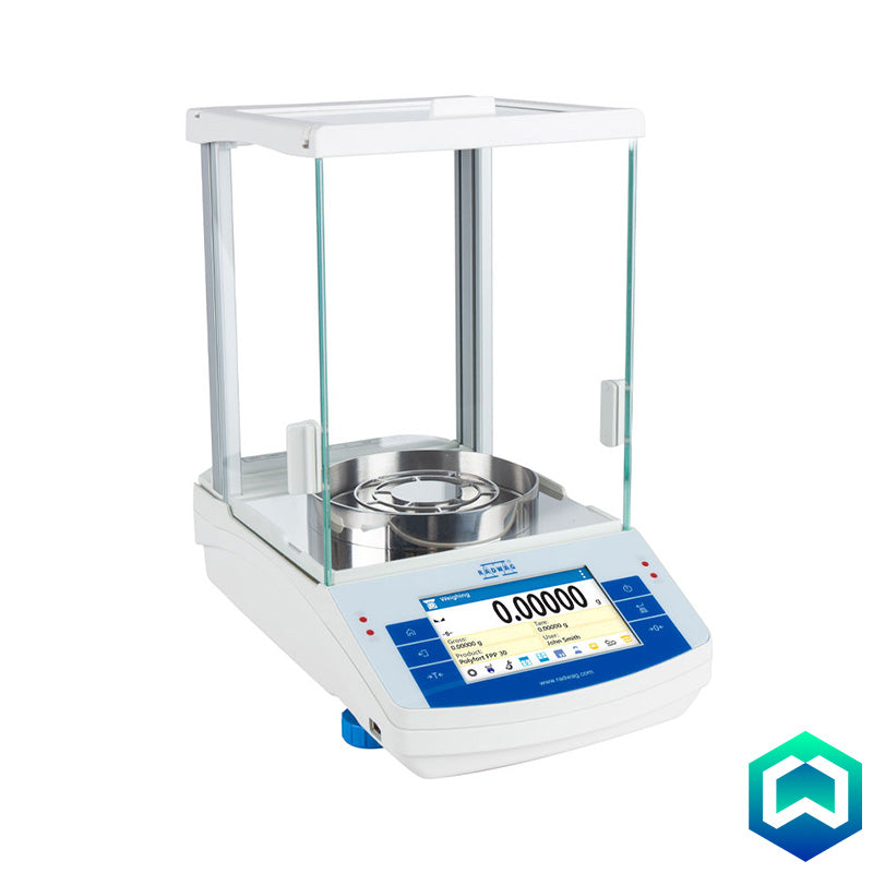 Radwag AS X2 Analytical Balance - ø90 open-work pan