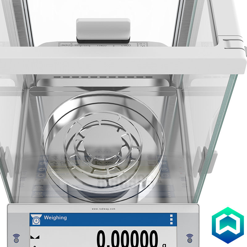 Radwag AS X7 Analytical Balance - Pan
