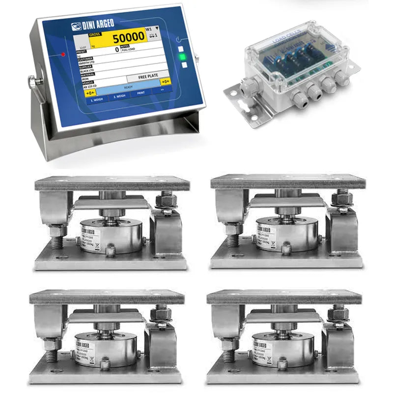 4 CPX Compression Load Cell Kit for Tank Silo Hopper Vessel Weighing - 3590EGT8