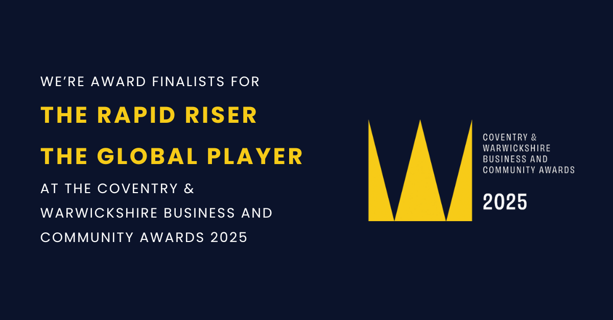 WOMAG finalists for two awards at Warwickshire Business & Community Awards 2025