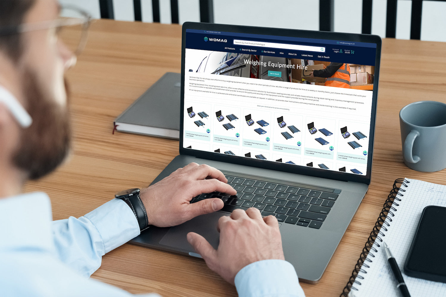 WOMAG launch new online hire service for their precision weighing product ranges