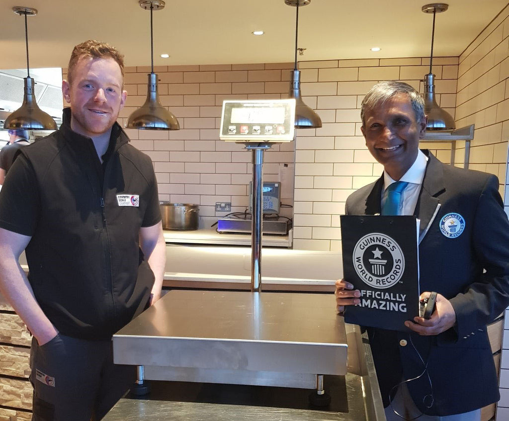 Coventry Scale Company a chip off the old Block as it Rescues Guinness World Record Attempt at Resorts World, Birmingham