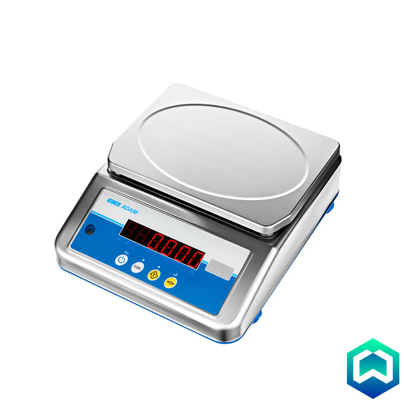 Adam Equipment Aqua® ABW-S Stainless Steel Waterproof Scales - Left Facing
