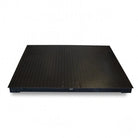 Black diamond plate industrial floor scale