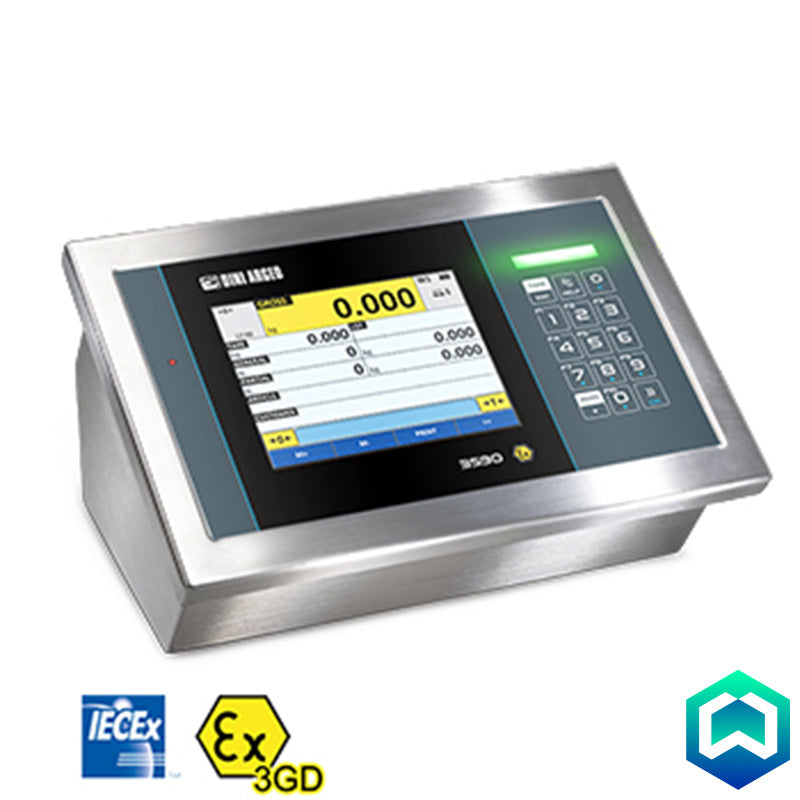 Dini Argeo 3590EGT IECEX3GD ATEX Touch Screen Indicator - Front