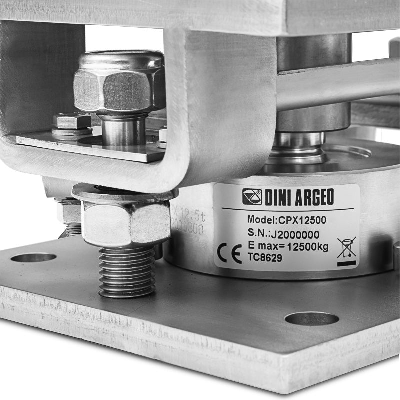Dini Argeo KCPN Stainless Steel Mounting Kit for CPX/CPA Compression Load Cells - Detail