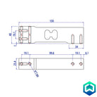 Dini Argeo SPG Single Point Loadcell C6 Class  - Diagram