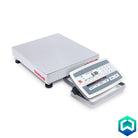 Ohaus - Defender 5000 Stainless Steel Front Mount Bench Scales - Angle
