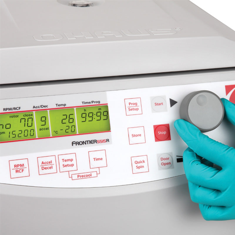 Ohaus - Frontier 5000 Series Micro Centrifuge - Display