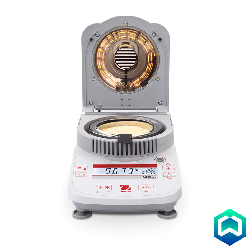 Ohaus - MV27 Moisture Analyser - Open Lid