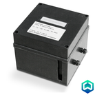 Kit of three intrinsic protection Zener barriers, for connection of devices in ATEX area with devices in safe area, housed in an ABS box.
Marking of single barrier: ATEX II (1) GD [Ex ia Ga] IIC [Ex ia Da] IIIC.
Marking of the whole box with three Zener barriers:
ATEX II 3(1)G Ex nA [ia Ga] IIC T4 Gc (-20°C ≤ Ta ≤ +40°C) for gas
ATEX II 3(1)D Ex tb [ia Da] IIIC T130°C Dc IP65 (-20°C ≤ Ta ≤ +40°C) for dust.