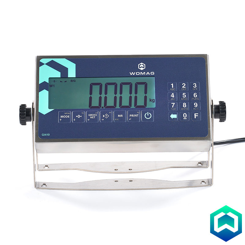 Womag GI400i LCD Stainless Steel Indicator - Front